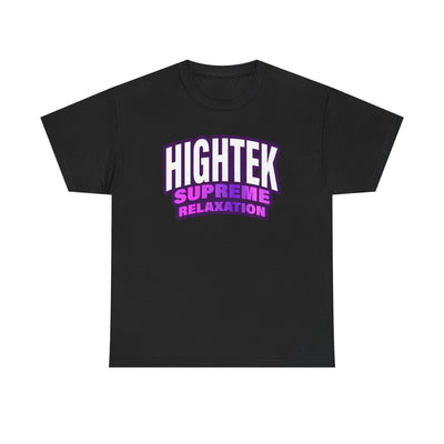 Hightek Supreme Relaxation Unisex Heavy Cotton Tee - Comfortable & Stylish Graphic T-Shirt - Hightek